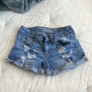 American eagle jean shorts